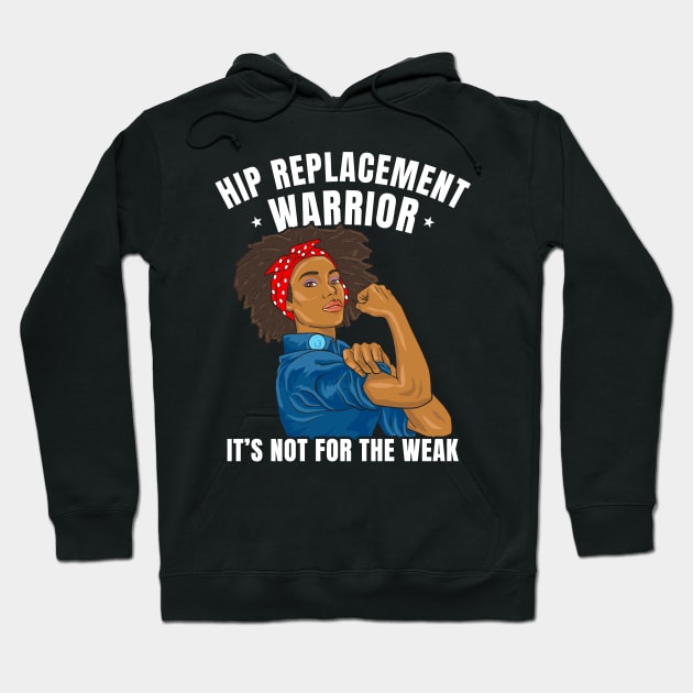 Hip Replacement African American Women Black PoC Hoodie by Dr_Squirrel